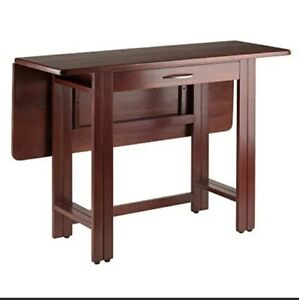 Winsome Taylor Dining Table  Walnut	Drop Leaf																						
