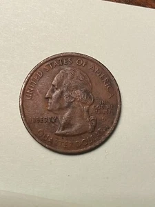 2000-D Massachusetts State Quarter Copper Toned - Picture 1 of 4
