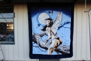 FAIRY MOON FANTASY QUEEN SIZE BLANKET - Picture 1 of 3
