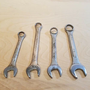 4 Combination Wrenches 3/4" 11/16" 5/8" 9/16" #17 - Swanky Barn - Picture 1 of 12