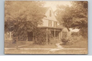 House probably at 3 Sherman Court New Britain CT RPPC postcard, Old Homestead - Picture 1 of 2
