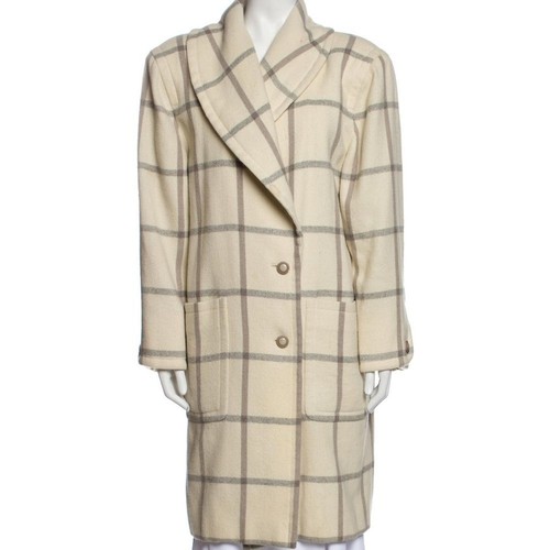 Cappotto a punta lunga vintage autentico in lana Gucci in perfette condizioni