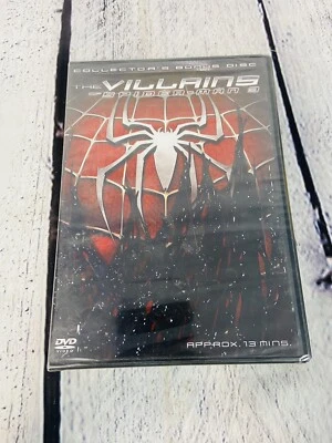 THE VILLAINS OF SPIDERMAN 3 -  DVD Collector's Bonus Disc RARE SEALED A - Image 1 of 4