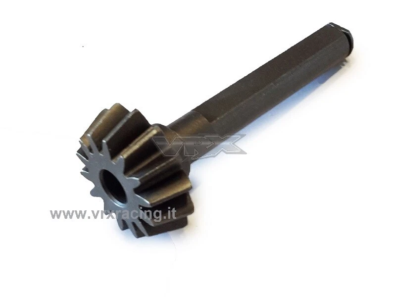 RH5497 PIGNONE IN METALLO 14T DENTI TRASMISSIONE MOTORE 1/5 OFF-ROAD VRX - Immagine 1 di 1