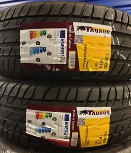 2X NEW CAR TYRES TAURUS/KORMORAN BY MICHELIN 195/60/15 195 60 R15 88H 1956015 - Picture 1 of 3