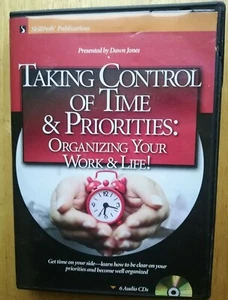 Taking Control Of Time & Priorities Organizing Your Work & Life 6 Audio CD Set - Picture 1 of 5