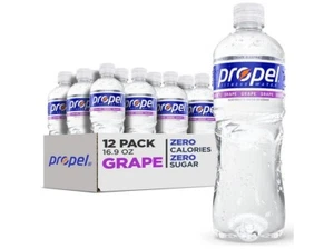 Propel Grape Zero Calorie Sports Drinking Water with Electrolytes & Vitamins C&E - Picture 1 of 6