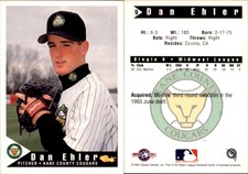 Dan Ehler 1994 Classic Best Kane County Cougars #9 Card *AutographDen*