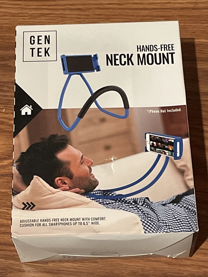 Neck mount, Phone Mount to Free Your Hands for iPhone Android Smartphone - Image 1 of 1