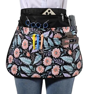 Barber Apron With 7 Pockets Waterproof And Bleachproof Hair Stylist Apron For Me - Picture 1 of 7