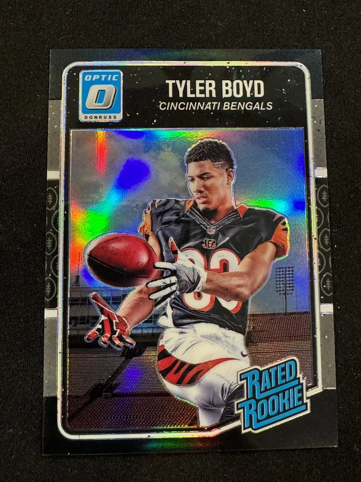 Tyler Boyd /25 2016 Donruss Optic Black Rookie Rc