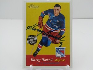 HARRY HOWELL 2001 TOPPS HERITAGE AUTOGRAPH AUTO- RANGERS!!