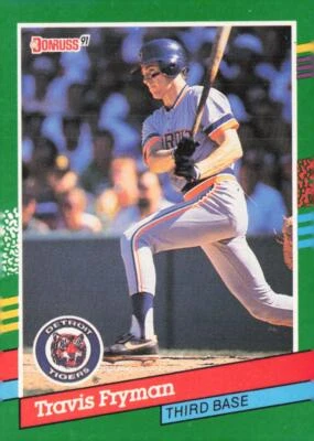 1991 Donruss #768b Travis Fryman - Image 1 of 2