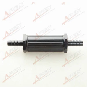 9mm Black Anodised Billet Magnetic Fuel Filter 30 Micron  - Picture 1 of 5