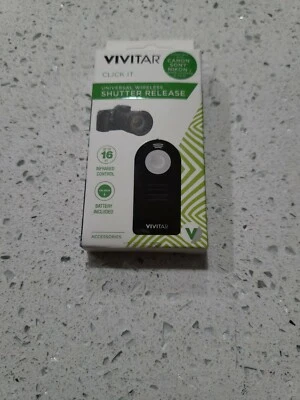 Vivitar Universal Wireless Shutter Release Remote Control for Canon, Sony  - Image 1 of 4