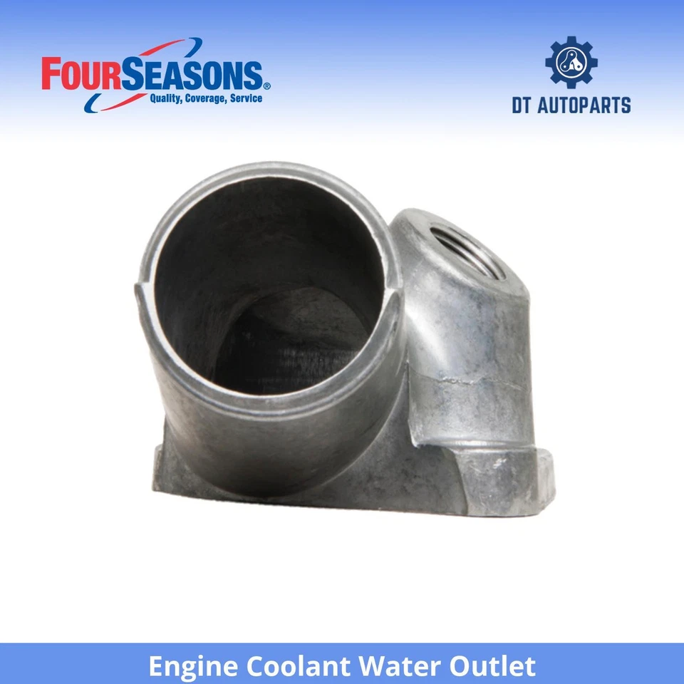 For 1987-1991 Chevrolet Blazer Engine Coolant Water Outlet 4 Seasons 1988 1989 - Image 1 of 4