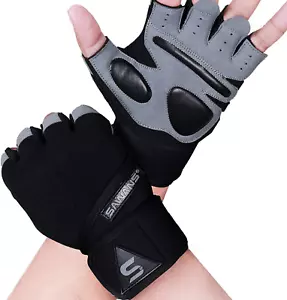 Fitness Workout Gloves Gym Weight Lifting Gloves for Men Women Breathable Gymnas - Picture 1 of 11