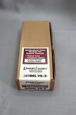 Linear Security Model VB-2 Synthesized Voice Module for System Console - Image 1 of 4