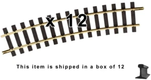 PIKO 35217 ~ New 2025 ~ R7 1560MM Curve Track 61.4"R With Joiners ~ 12 Pack ~New - Picture 1 of 2