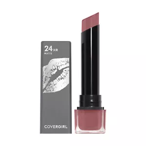 COVERGIRL Exhibitionist Ultra-Matte Lipstick 0.09 oz 600 Stay With Me 690 Solois - Picture 1 of 4