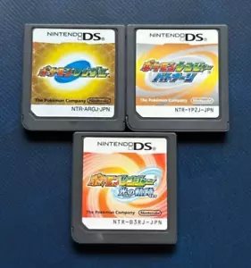 Pokemon Ranger & Guardian Signs & Shadows of Almia 3 set DS Cartridge only - Picture 1 of 10