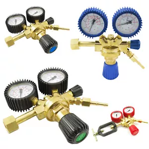 Druckminderer Druckregler Argon/CO2/Schutzgas Sauerstoff Stickstoff Acetylen - Bild 1 von 16