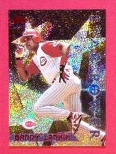 1996 Topps Power Boosters Baseball Card #6 Barry Larkin