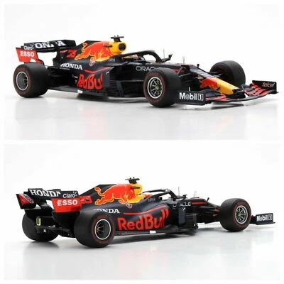 1/18 Red Bull F1 RB16B Honda RA620H Aston Martin N33 Spanish GP by Spark 18S593  - Image 1 of 4