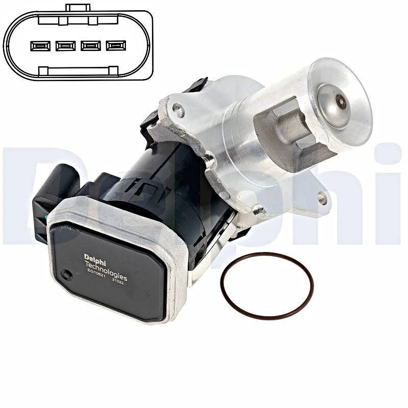 DELPHI EGR Valve For MERCEDES CL203 W203 S203 W203 Clc-Class 01-11 6461400460 - Image 1 of 1