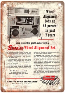 Vintage 1957 SNAP-ON-TOOLS Werbung Reproduktion Blechschild Z288 - Bild 1 von 1