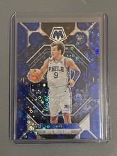 2022-23 Panini Mosaic Mac McClung RC Fast Break Blue Disco Prizm /85 Jersey #