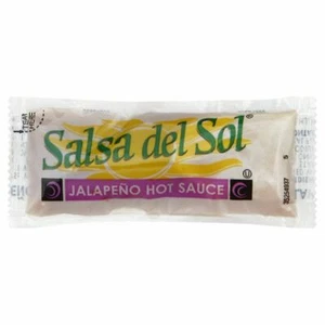 Salsa Del Sol Jalapeno Scharfe Sauce (0,31 Oz. Päckchen, 500 Stück) - Bild 1 von 1