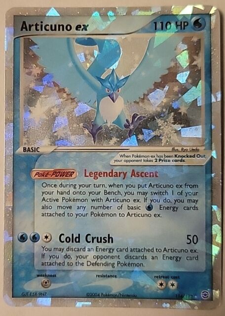 2004 Nintendo Pokemon Ex Fire Red Leaf Green Moltres Ex-Holo