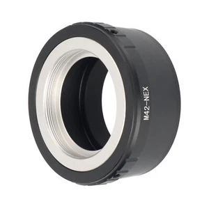 Adaptateur d'objectif adaptateur pour objectif M42 vers appareil photo Sony avec monture électronique (e-bahonnette) - Photo 1/4