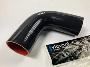 Vibrant Performance 2742 4-Ply Silicon 90° Intercooler Tubing Elbow Hose 2.5" ID - Picture 1 of 4