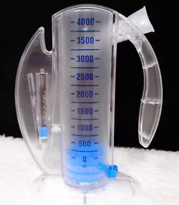 AIRLIFE Volumetric Spirometer w/One-Way Valve - Picture 1 of 4