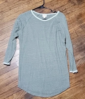 Lularoe Mens Medium Olive Green Shirt - Image 1 of 3