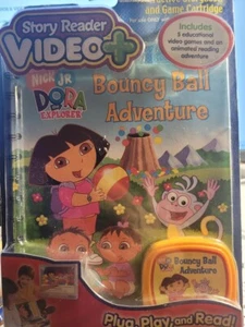 Story Reader Video Plus Dora The Explorer Book & Cartridge NEW but pkg has wear - Picture 1 of 1