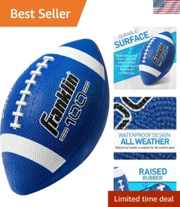 Kids Junior Size Football - High-Grip Rubber Ball for Skill Development - Picture 1 of 9