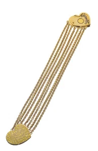 GUESS Bracelet Chaîne / Chaîne de Main UBB90902 Plaqué Or - Picture 1 of 1