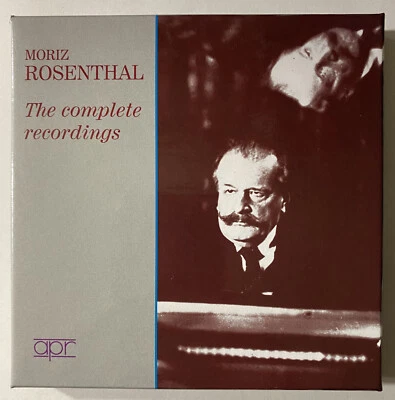 MORIZ ROSENTHAL Complete Recordings 1928-1942 APR 5 x CD box set - Image 1 of 2