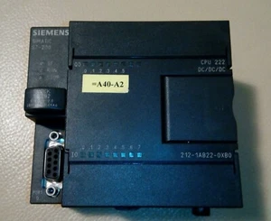 Siemens 6ES7212-1AB22-0XB0 SPS DC/DC/DC Simatic S7-200 CPU 222 - Imagen 1 de 2