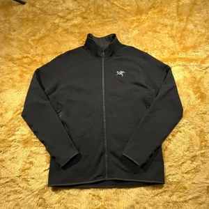 Black Arc’Teryx Kyanite Jacket Outdoors Sportswear Comfort Polartec Sz XL 24x29 - Picture 1 of 8