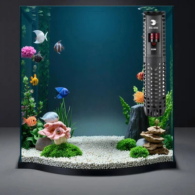 Tropical Aquarium Fish Tank Heater Adjustable Temperature Control 50W to 500W - Image 1 of 4
