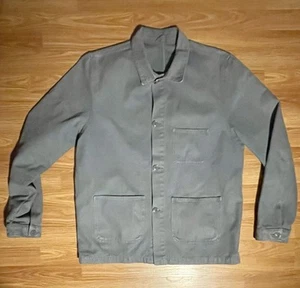 Emile Lafaurie French Chore Giacca Uomo 2XL Cappotto Blu Lavoro Cotone Pittore - Foto 1 di 5