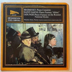 LANDAU Dosse Massenet Etc Piano Concerto N/Mint 1973 USA Candide Quadraphonic LP - Picture 1 of 2