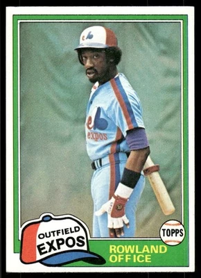 1981 Topps - Rowland Office #319 - Image 1 of 2