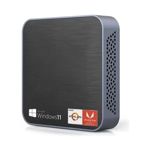 Mini PC AMD 2.40GHZ Windows 11 Pro Wifi + BT HDMI RAM 4GB SSD M.2 120GB - Picture 1 of 4