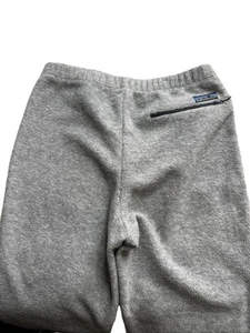 Rare Vintage PATAGONIA Plain Blank Fleece Joggers Sweatpants Pants 90s Gray XS - Picture 1 of 8