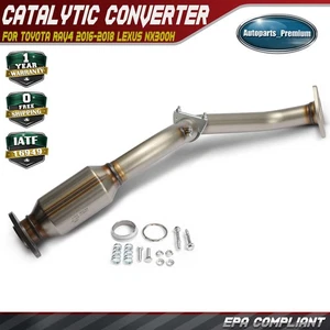 Rear Catalytic Converter for Toyota RAV4 2016-2018 Lexus NX300h 2015-2021 Hybrid - Picture 1 of 12